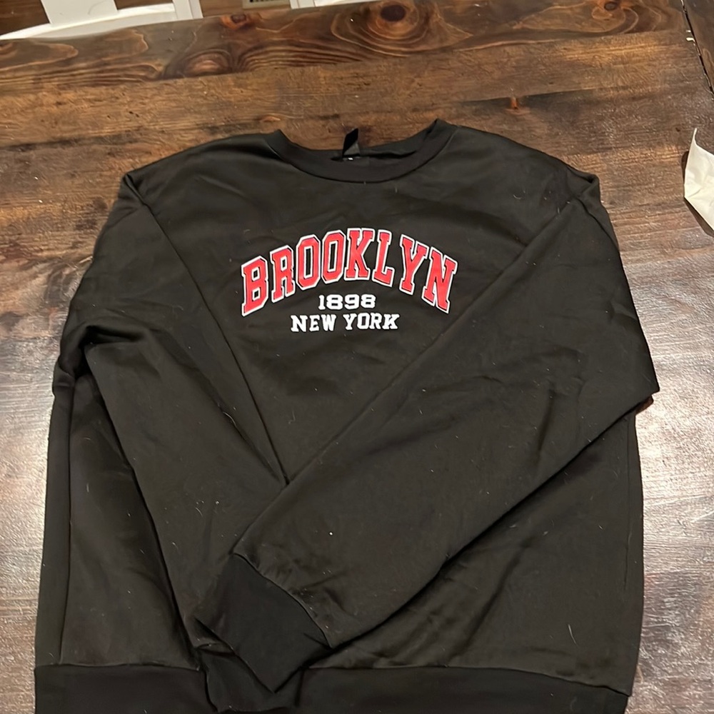 shein brooklyn new york sweatshirt